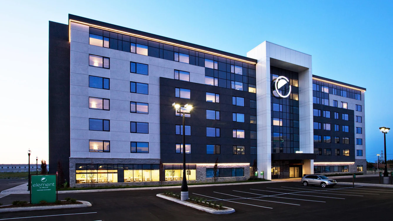 Exterior view of Element Vaughan Southwest